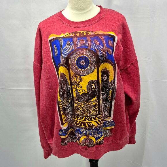 Other - The Doors Oversized Graphic Sweatshirt Sacramento Memorial Auditorium Crewneck